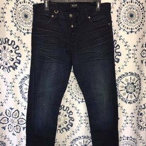 NEUW 'joey slim' raw denim (vintage revision collection) skinny jeans 32 x 32